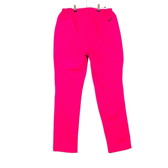 EUC BenBoy Women’s Bright Pink Outdoor/Ski/Snow Pants with Black Accents Sz XL - Picture 9 of 12